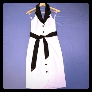 H&M Tuxedo Halter dress